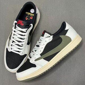 Air Jordan 1 Low Travis Scott Olive